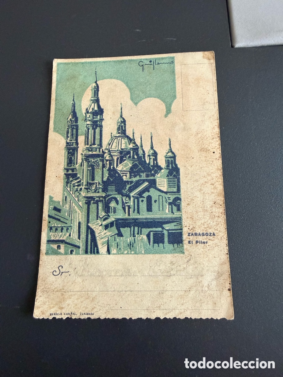 Postales: Postal. ZARAGOZA. EL PILAR. Berdejo Casa&ntilde;al