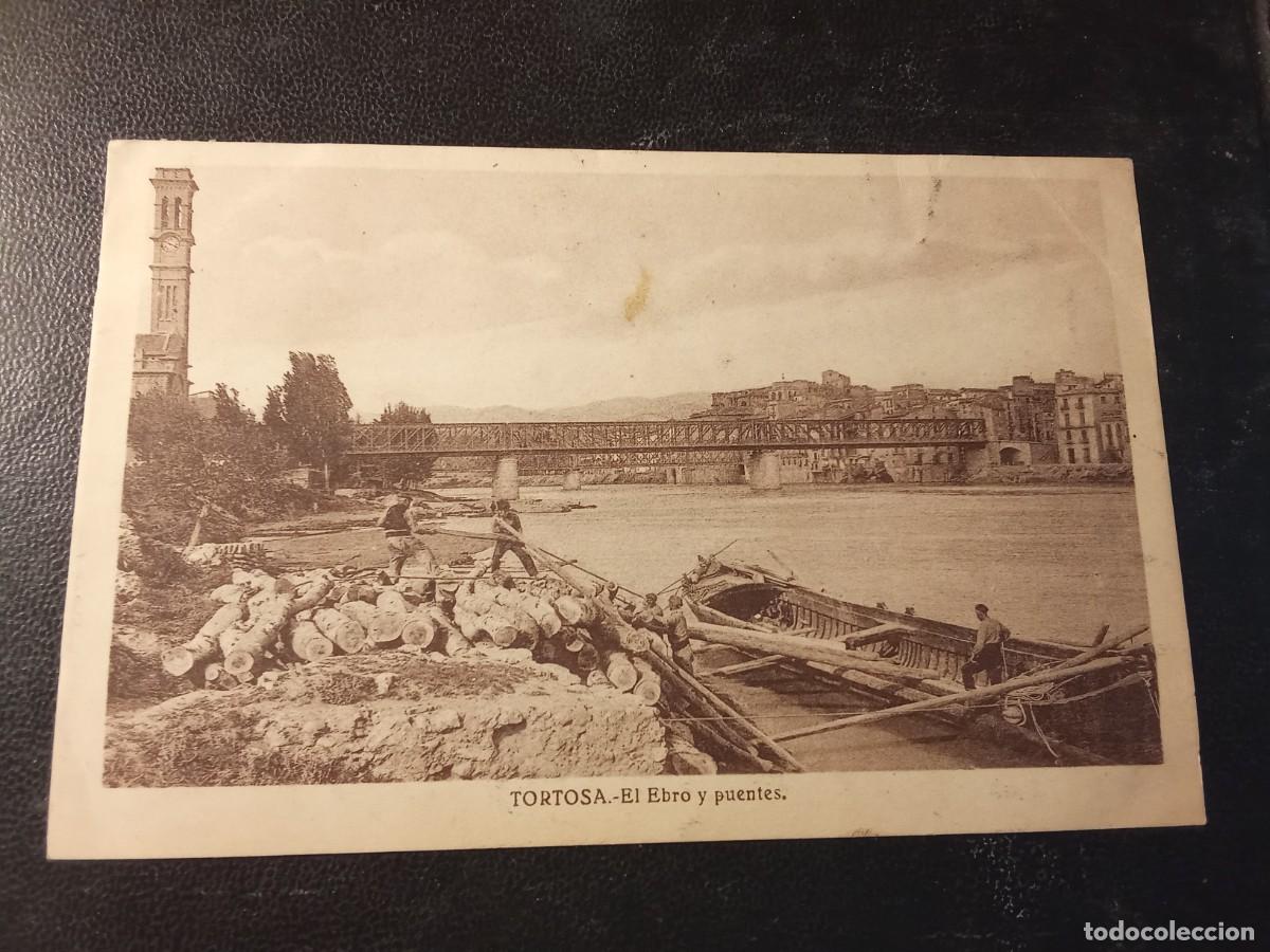 Postales: Tortosa.El Ebro y puentes. - Foto 1