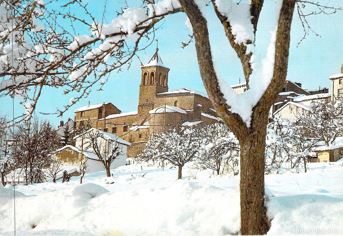 Postales: Postal Jaca Las Benitas Paisaje Invernal con Nieve Huesca