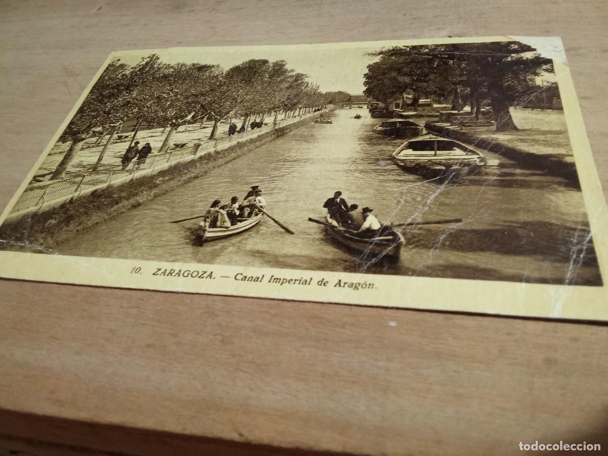 Postales: Zaragoza.Canal imperial. - Foto 1