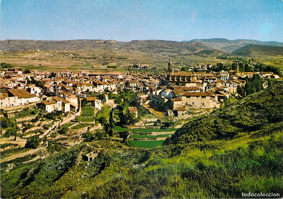 Postales: Postal de Rubielos de Mora Teruel Vista General