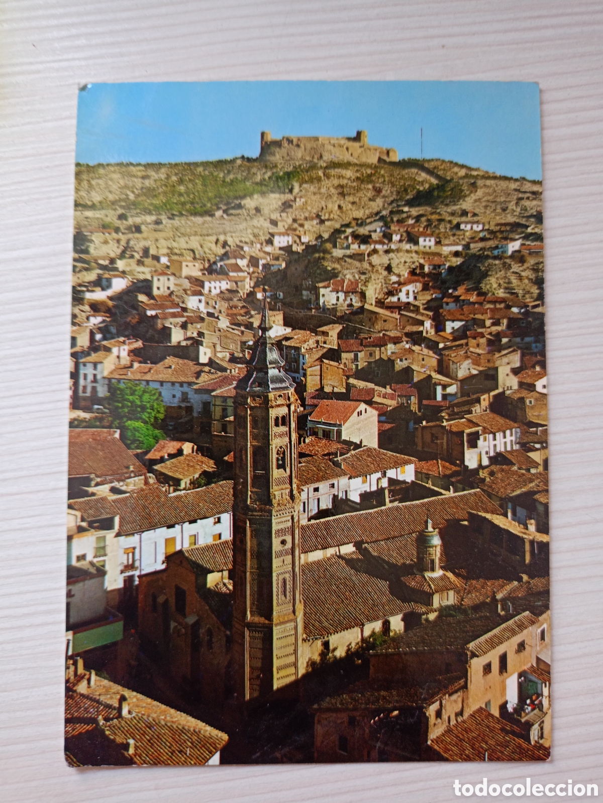 Postales: calatayud - panoramica / torre mudejar - n&ordm; 13 - a&ntilde;os 60 -