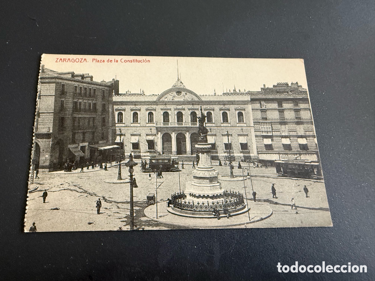 Postales: Postal. ZARAGOZA. Plaza de la Constituci&oacute;n - Foto 1