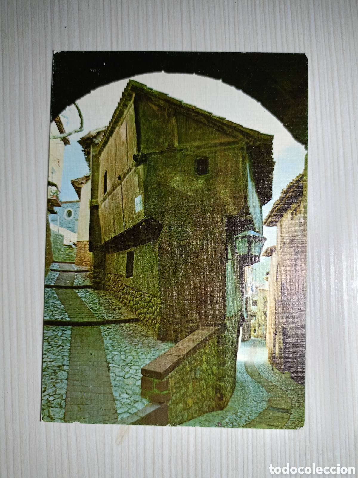 Postales: POSTAL N&ordm; 7 - ALBARRACIN (TERUEL) ARCO DEL PORTAL DE MOLINA. EDICIONES SICILIA