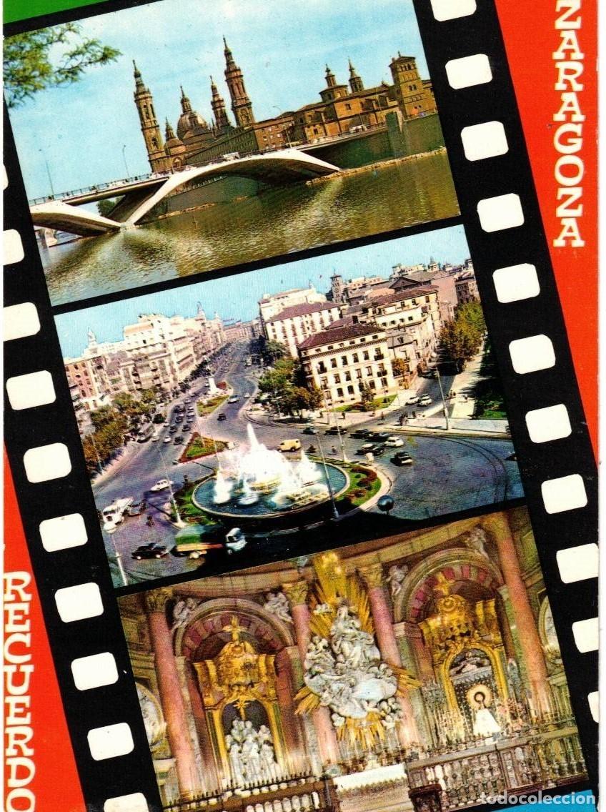Postales: :::: PH396 - POSTAL - RECUERDO DE ZARAGOZA - Foto 1