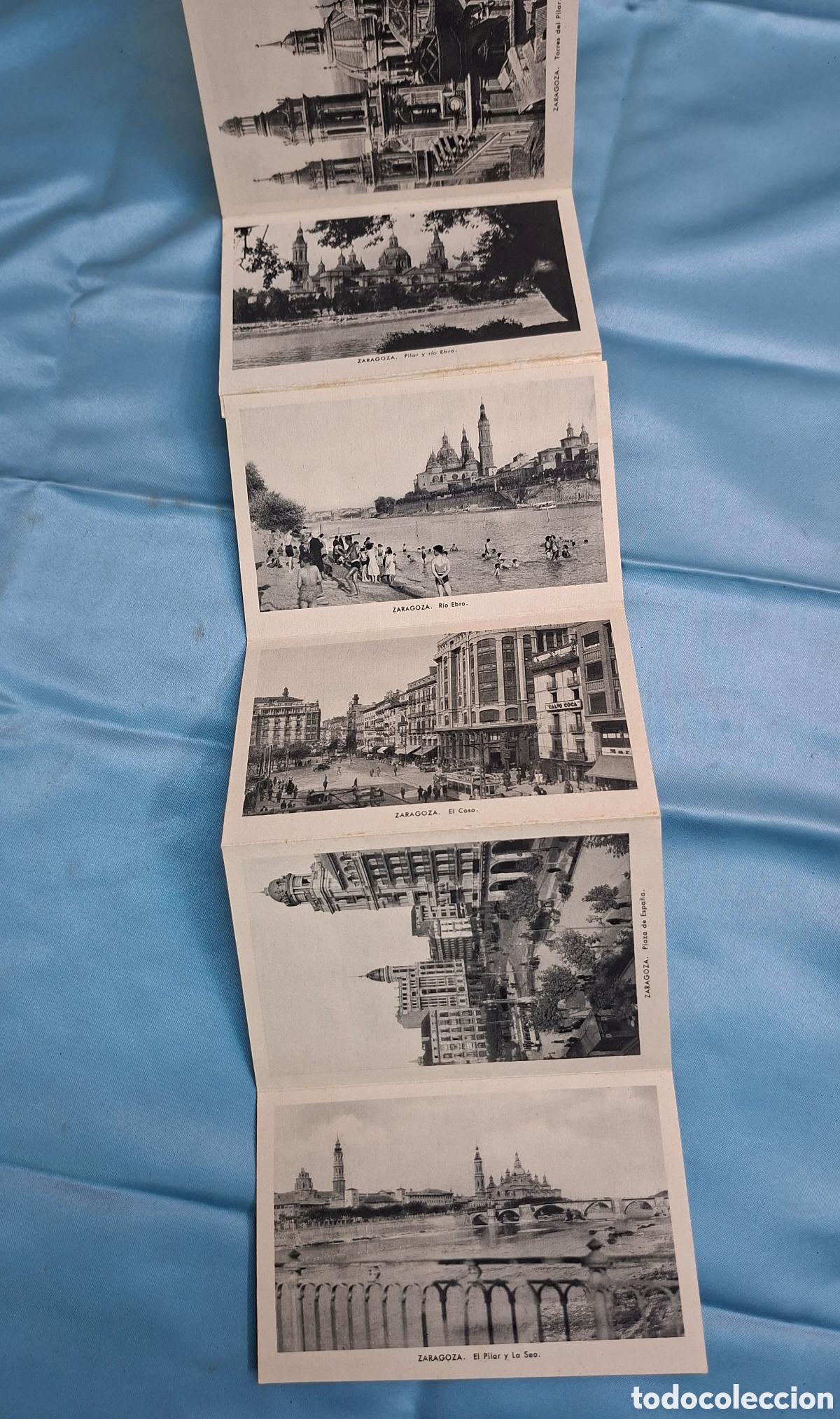 Postales: Bloc de postales Recuerdo de Zaragoza - Foto 2