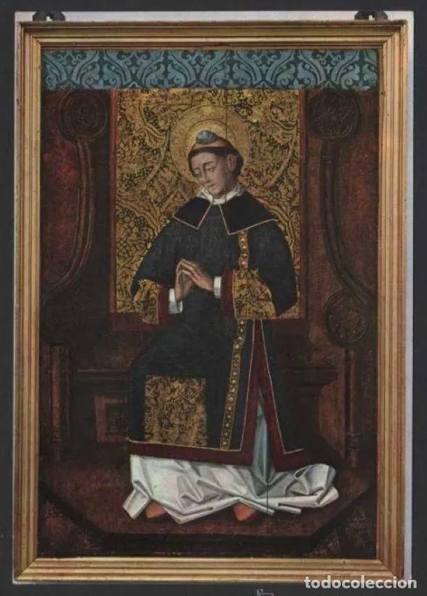 Postales: Huesca. *Museo Arqueol&oacute;gico. San Esteban, an&oacute;nimo siglo XV* Ed. Ind. Pap. Oscense n&ordm; 37. Nueva.