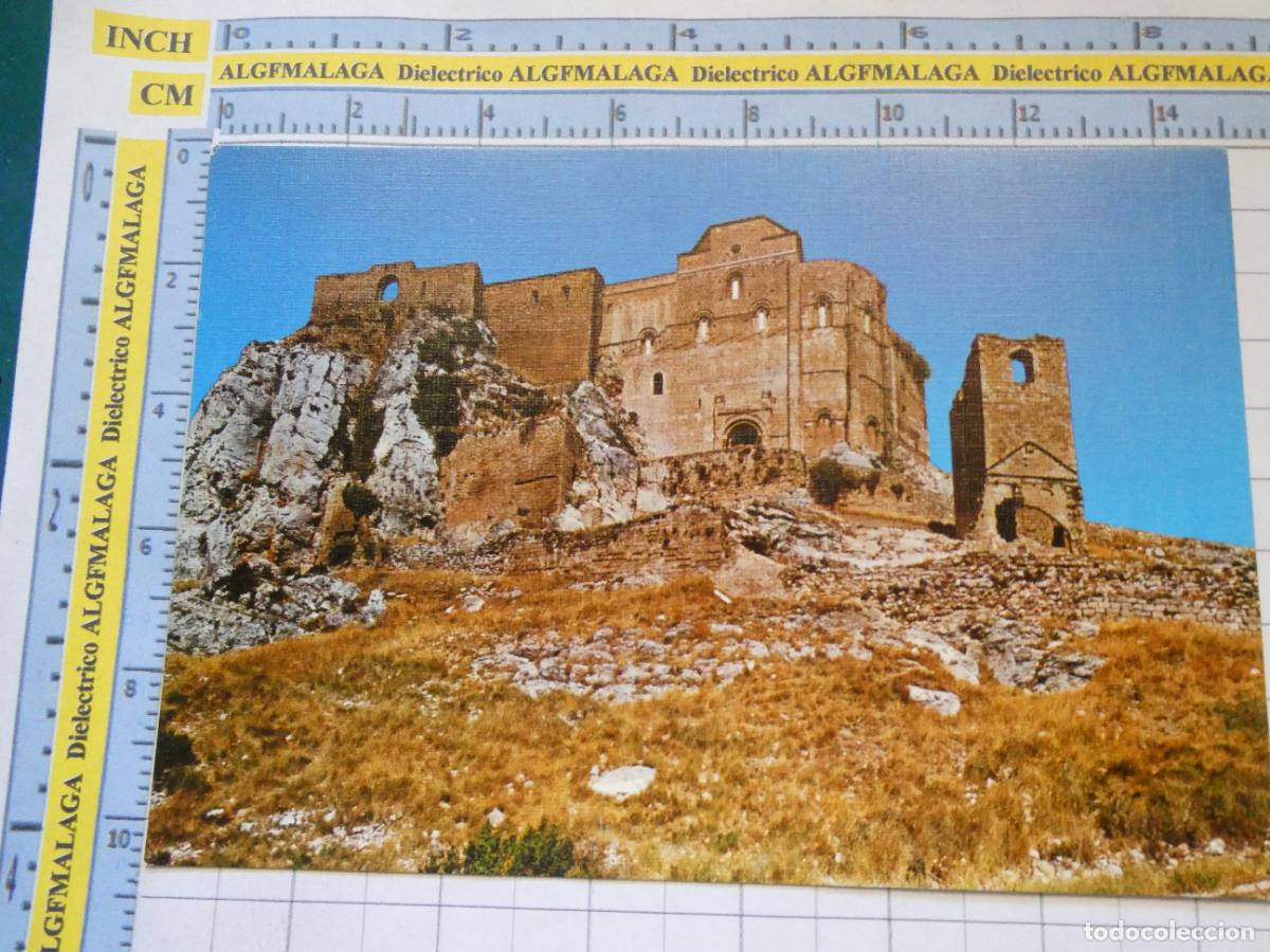 Postales: POSTAL DE HUESCA. A&Ntilde;O 1971. LOARRE CASTILLO FACHADA SUR 4 SICILIA. 3034