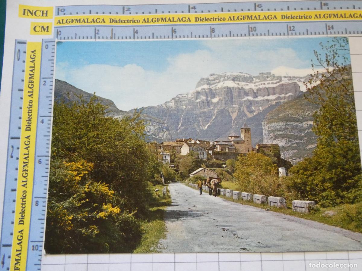 Postales: POSTAL DE HUESCA. A&Ntilde;O 1972. TORLA VALLE DE ORDESA PANOR&Aacute;MICA Y MONDARRUEGO 74 SICILIA. 3039