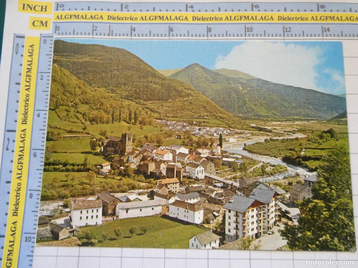 Postales: POSTAL DE HUESCA. A&Ntilde;O 1972. BROTO VISTA GENERAL NUEVO BROTO 35 SICILIA. 3040