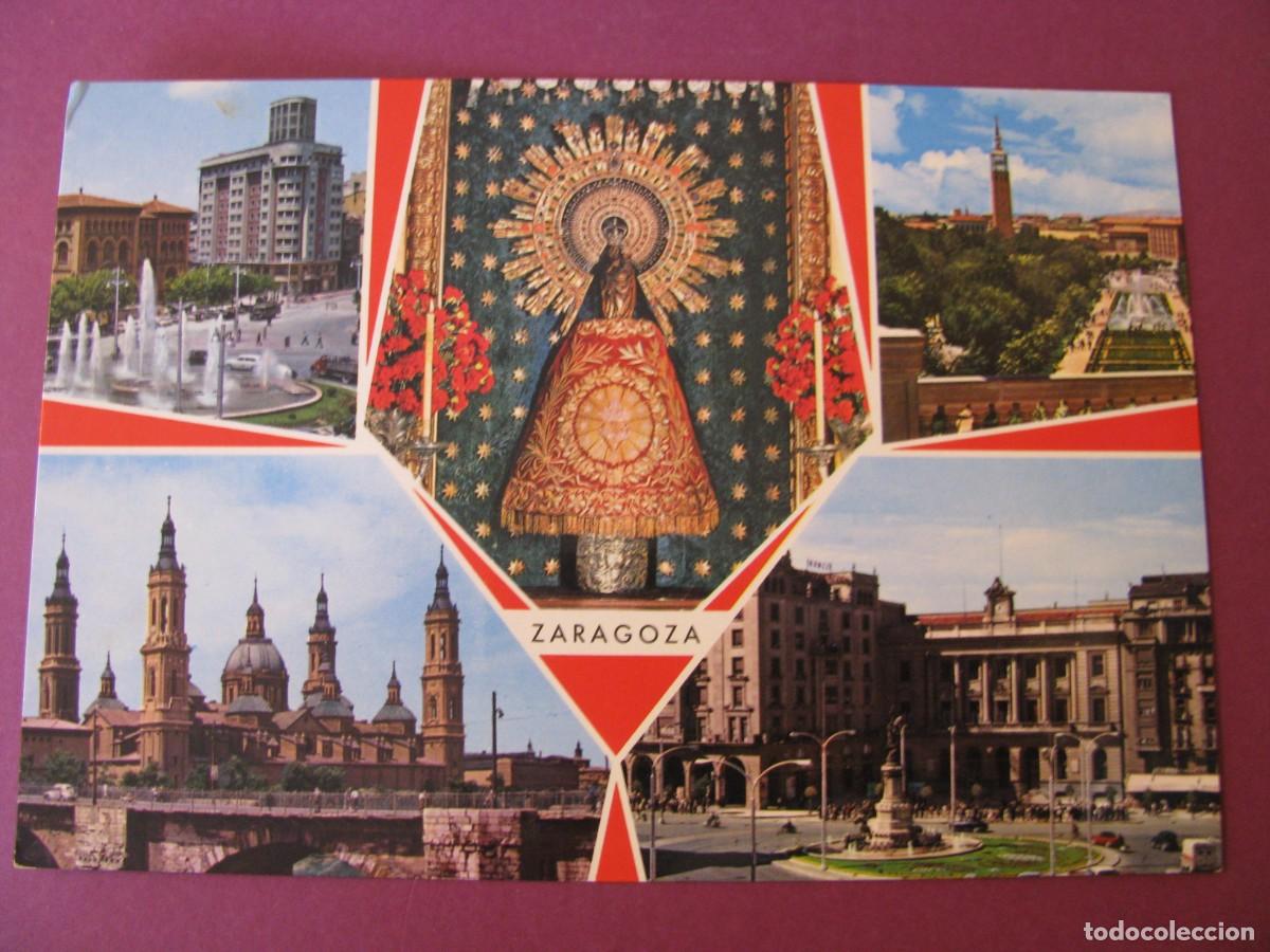 Postales: POSTAL DE ZARAGOZA. BELLEZAS DE LA CIUDAD. GARCIA GARRABELLA. ESCRITA