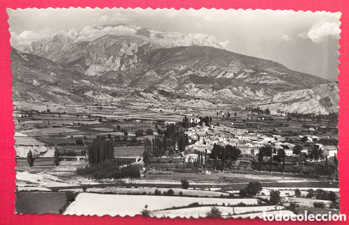 Postales: CAMPO VISTA GENERAL POSTAL FOTOGR&Aacute;FICA HUESCA ARAGON C. 1955