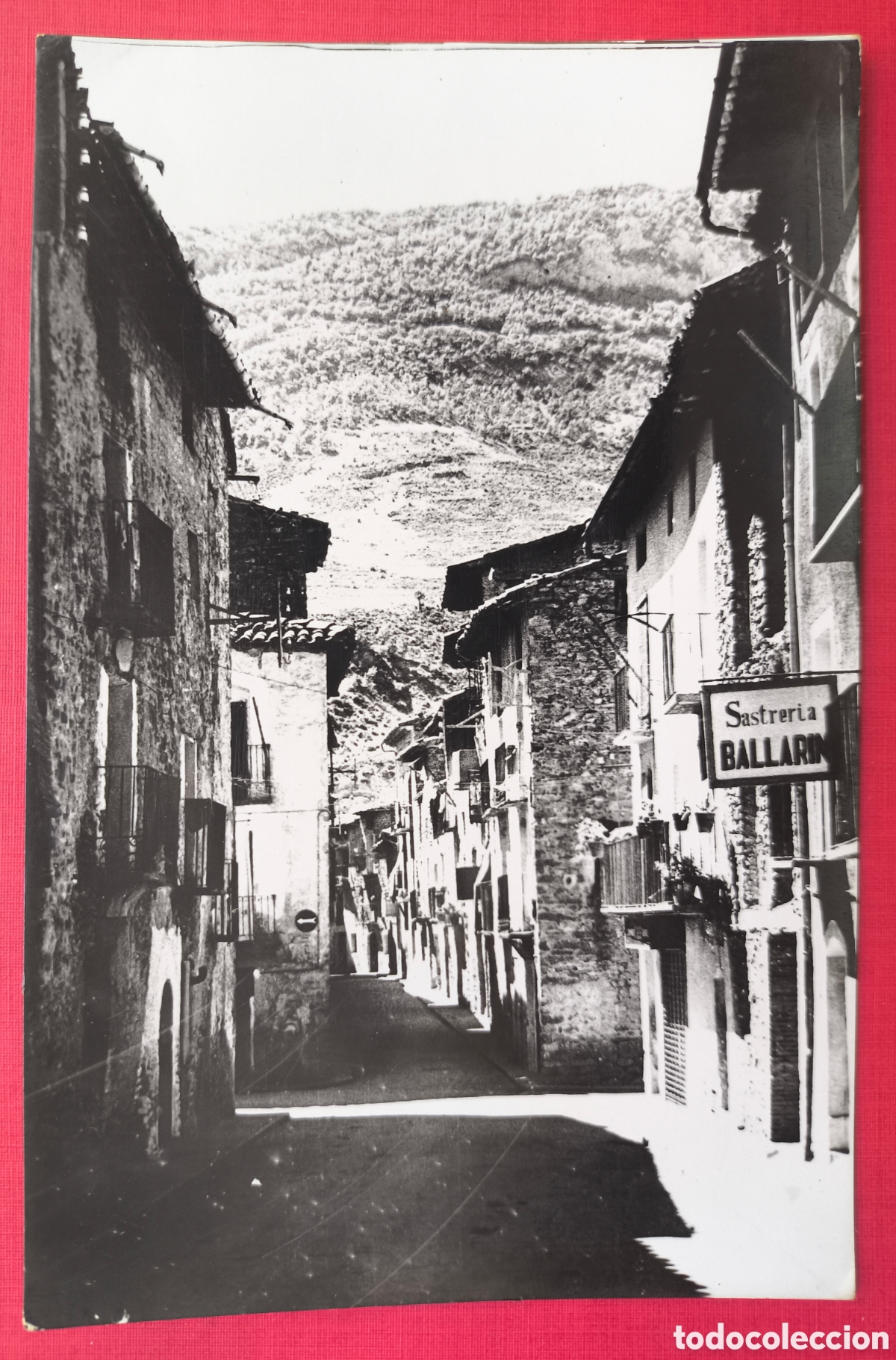 Postales: CAMPO CALLE LA IGLESIA POSTAL FOTOGR&Aacute;FICA HUESCA ARAGON C. 1955