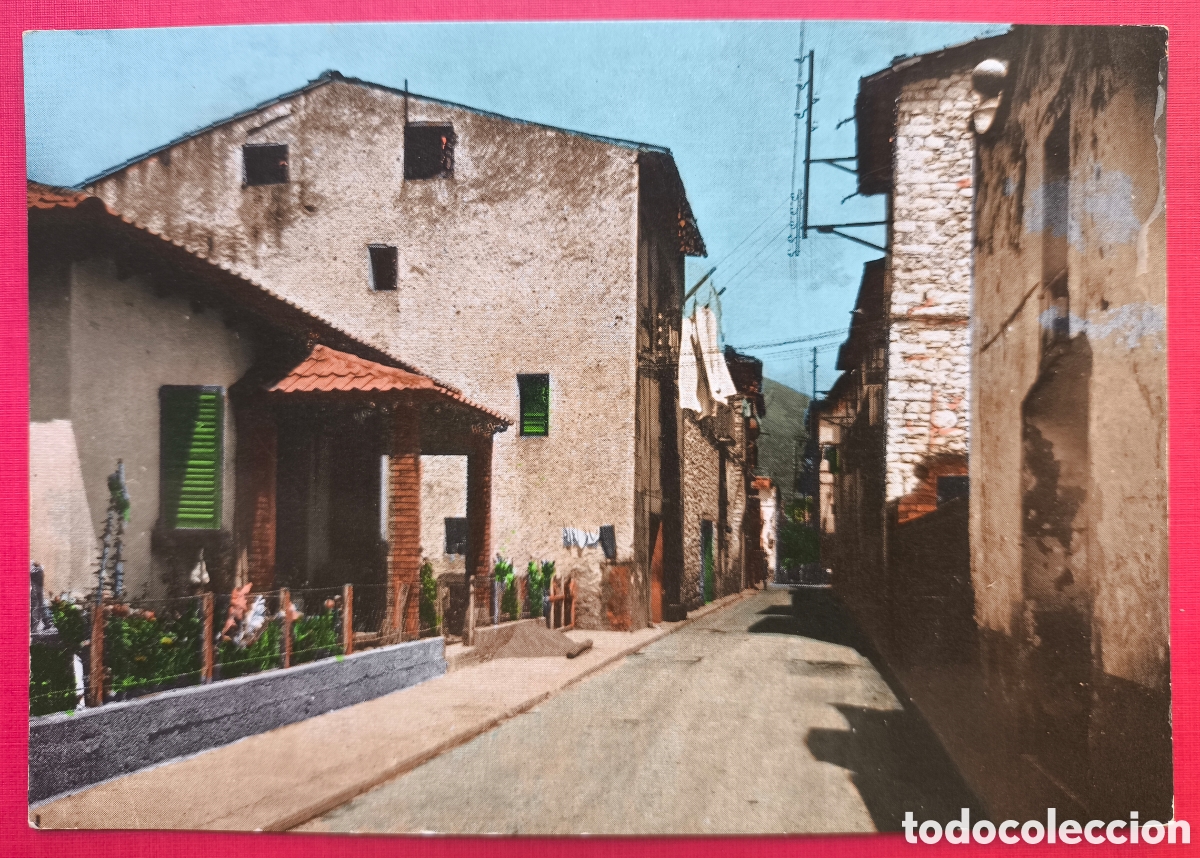 Postales: CAMPO CALLE SAN ANTONIO POSTAL FOTOGR&Aacute;FICA COLOREADA HUESCA ARAGON C. 1955