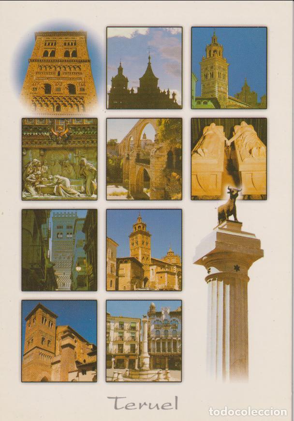 Postales: TERUEL, VARIAS VISTA DE LA CIUDAD &ndash; EDICIONES SICILIA TE-4 &ndash; S/C