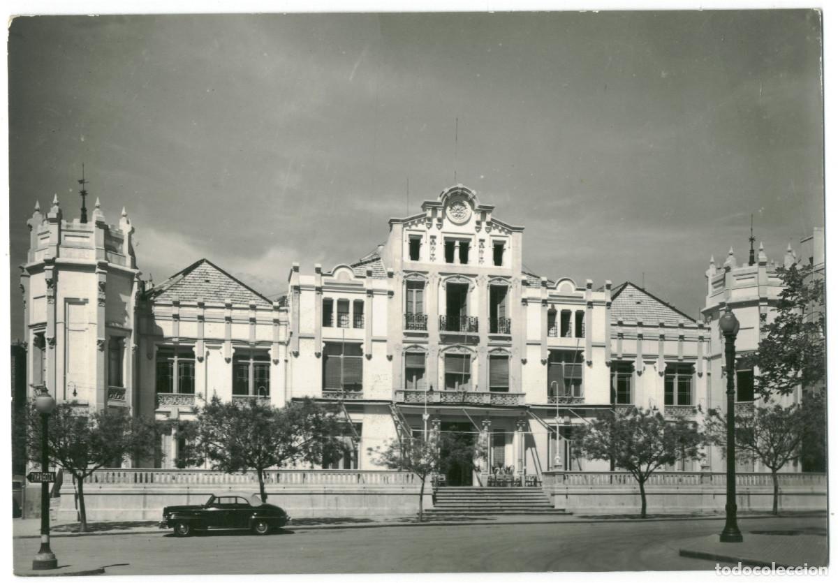 Postales: HUESCA Casino Oscense / Teatros Espa&ntilde;a
