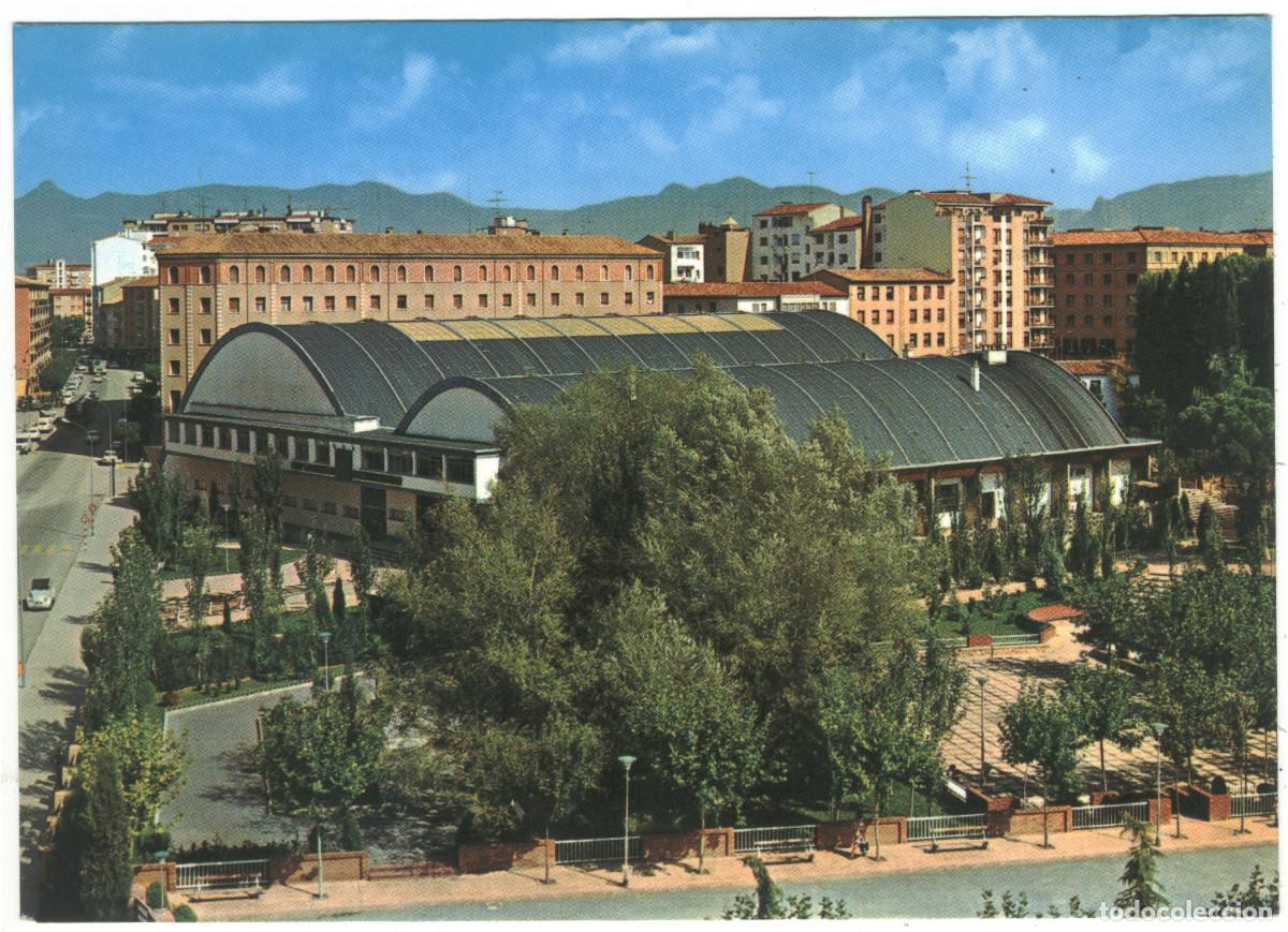Postales: HUESCA Pabell&oacute;n Polideportivo / Teatros Espa&ntilde;a
