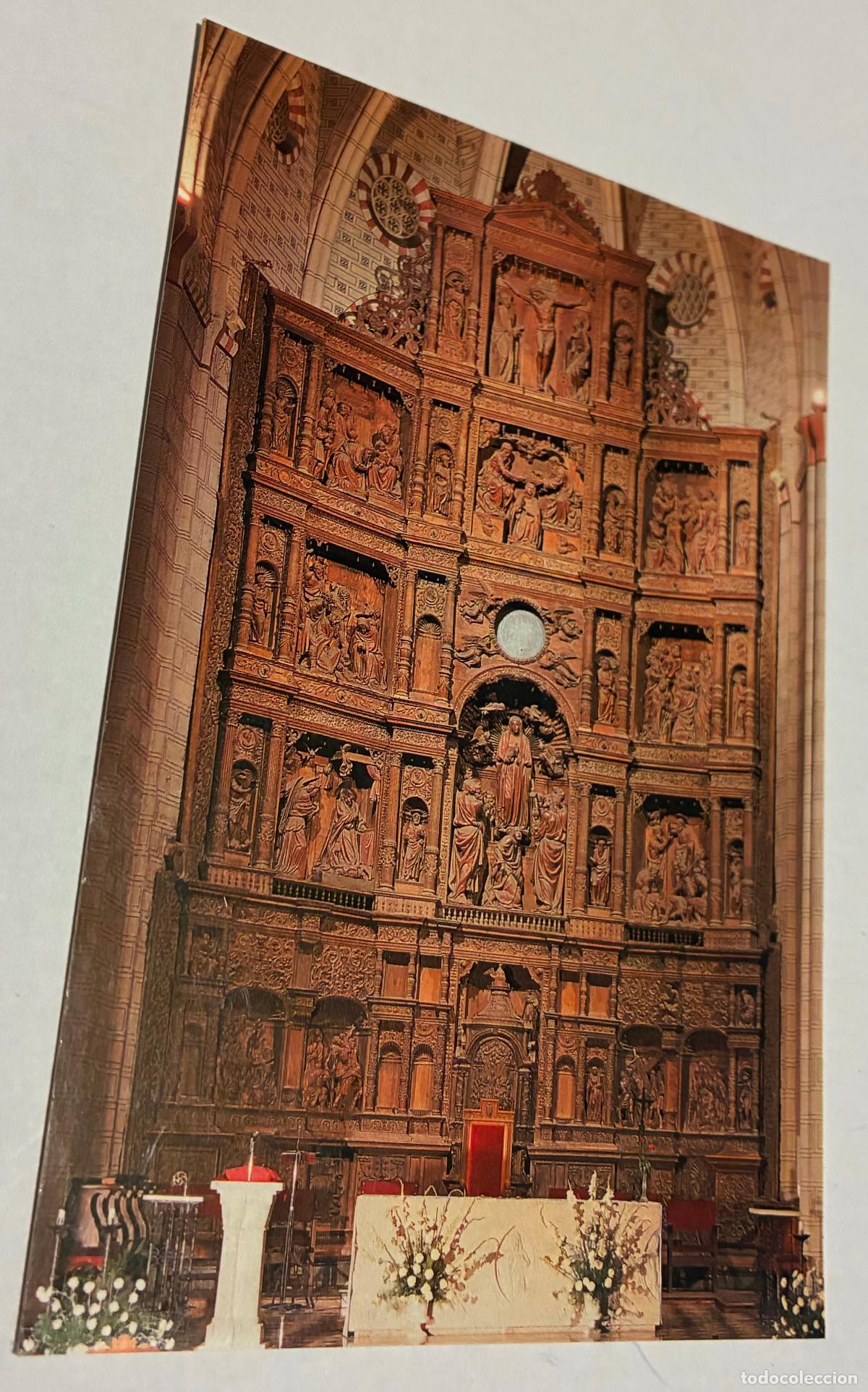 Postales: POSTAL TERUEL, Catedral Altar Mayor - Foto 1