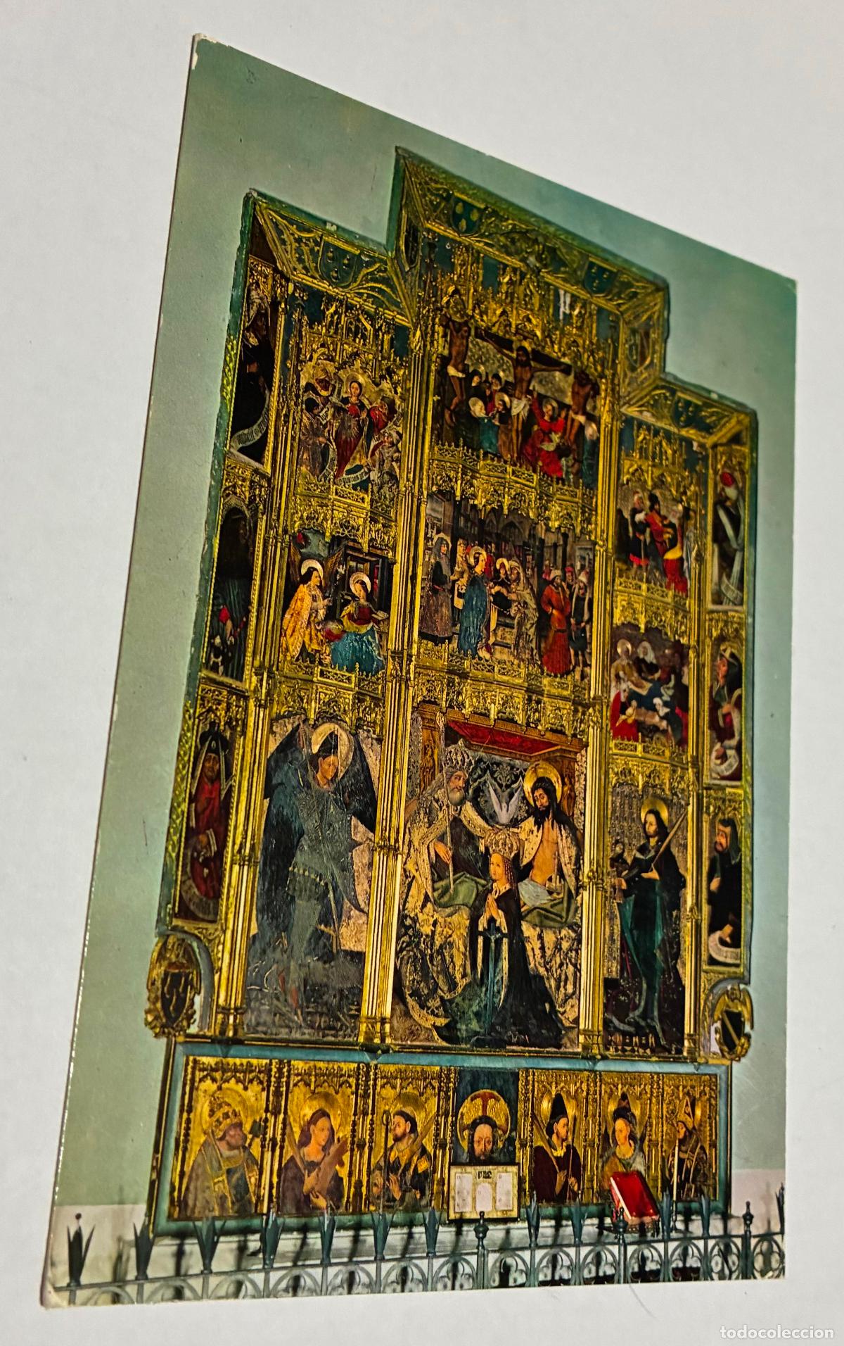 Postales: POSTAL TERUEL, Catedral Retablo de la Purificacion Siglo XV