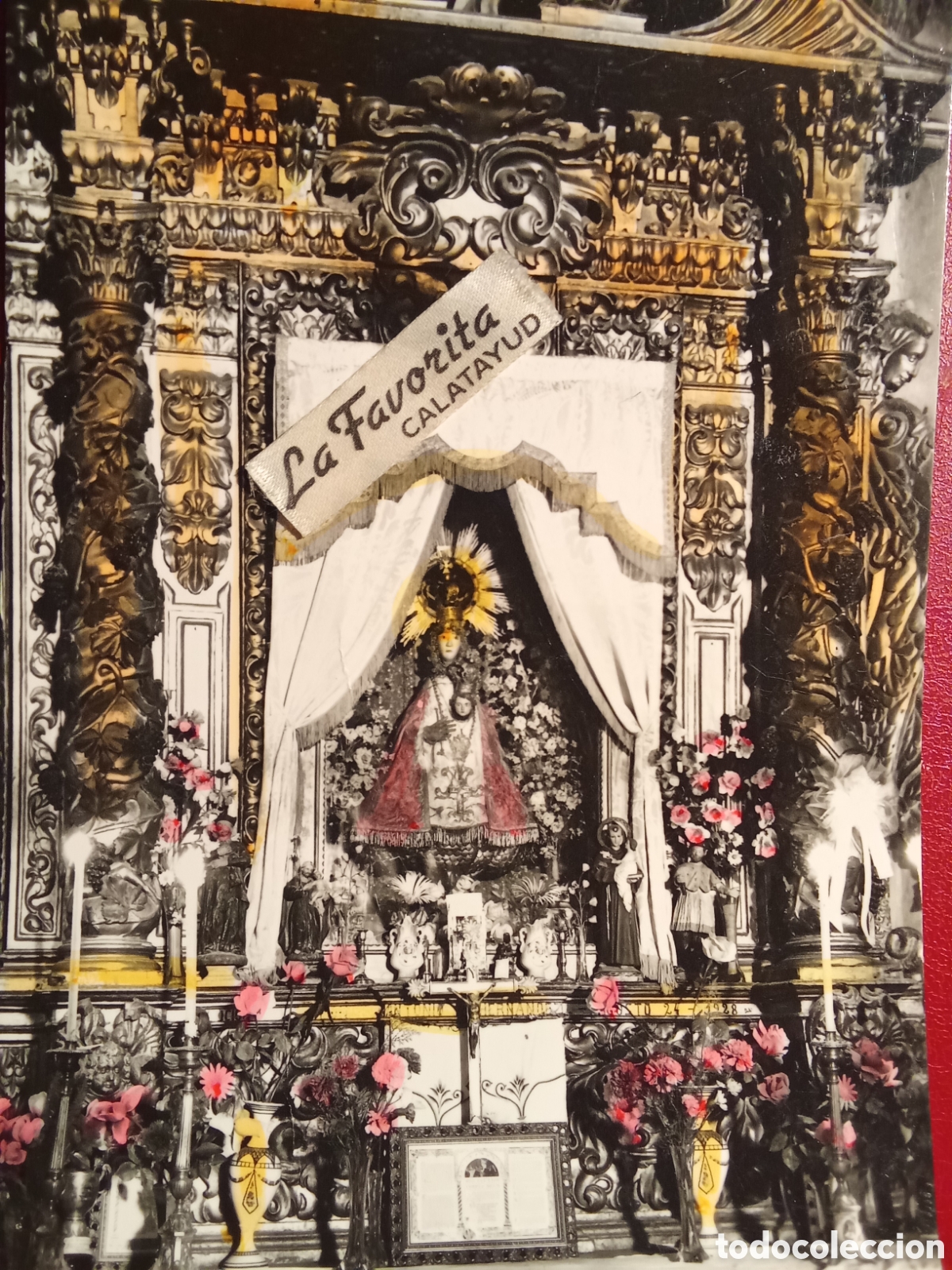 Postales: Postal VILLARROYA de la SIERRA RETABLO SANTUARIO n&ordm;5 JMJ sin circular