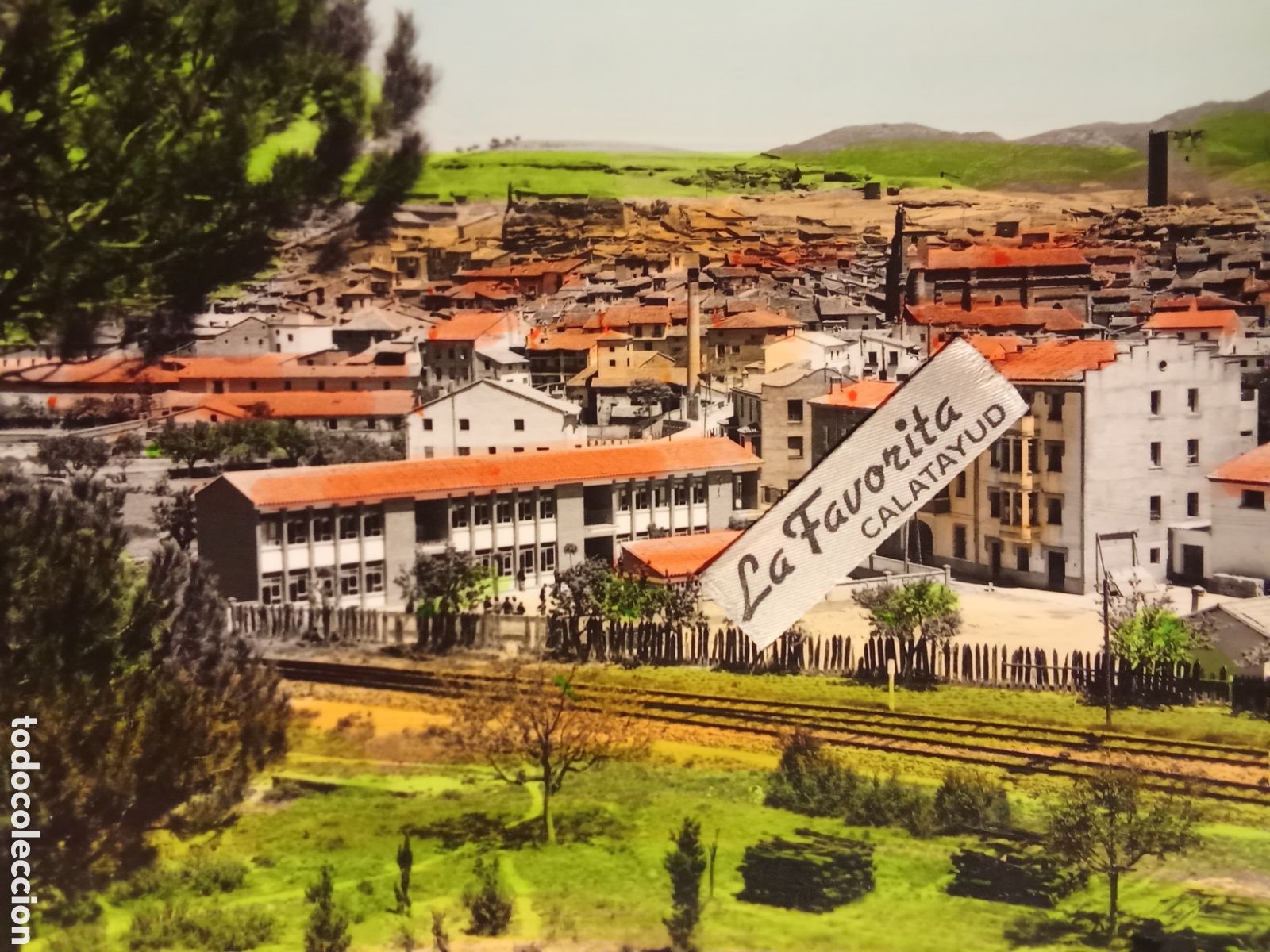Postales: Postal VILLARROYA de la SIERRA GRUPO ESCOLAR n&ordm;2 JMJ sin circular