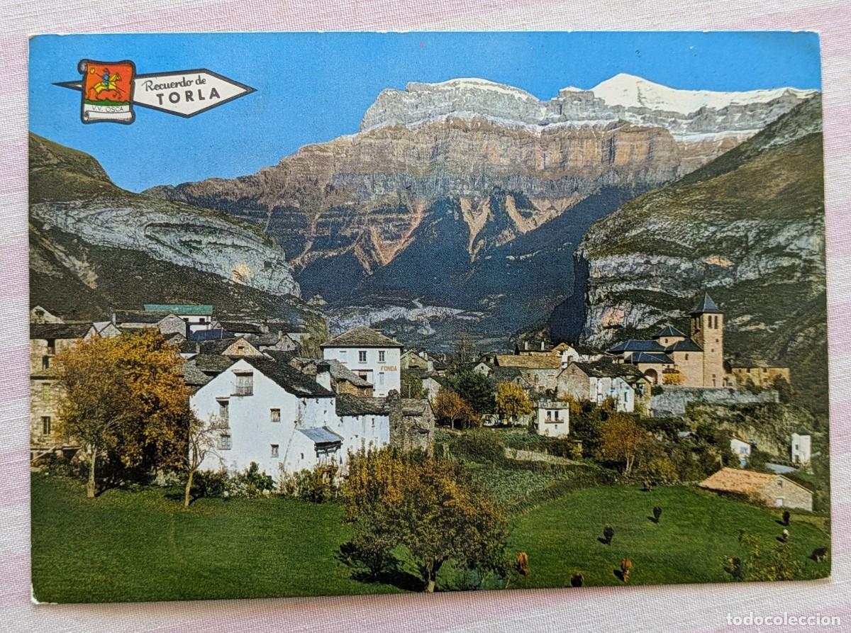 Postales: Recuerdo de Torla (Huesca) finales a&ntilde;os 60