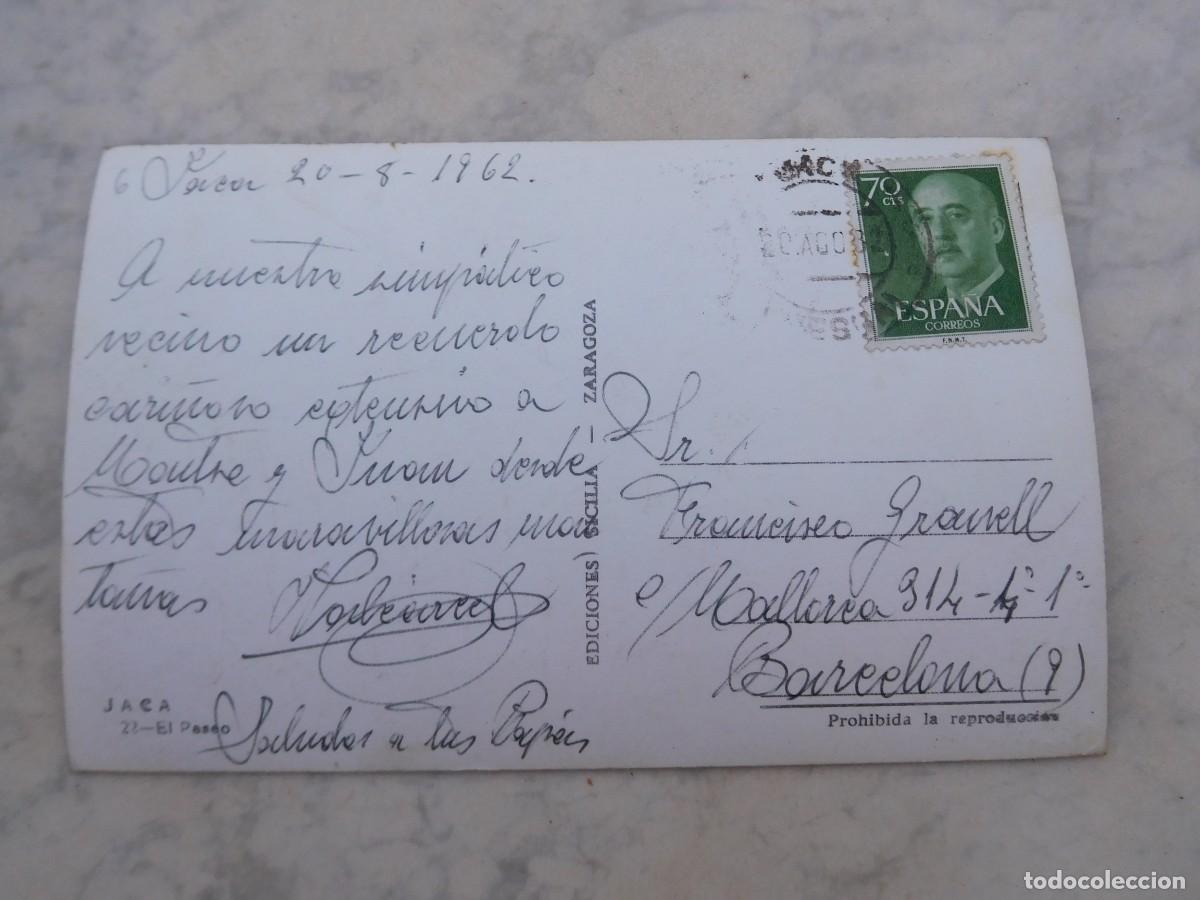 Postales: Postal de Jaca. El paseo - Foto 2