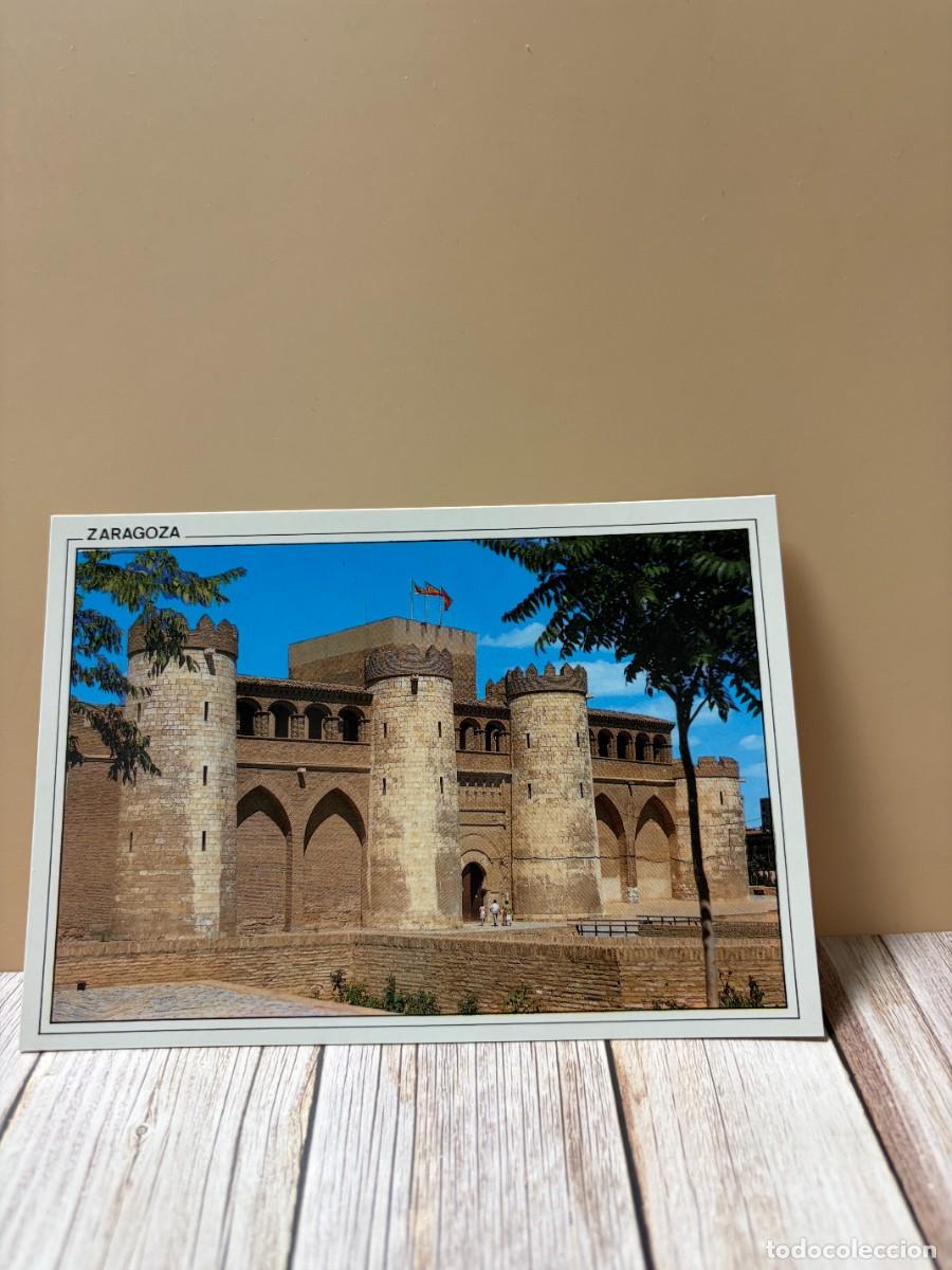Postales: TARJETA POSTAL. ZARAGOZA. 339.- CASTILLO DE LA ALJAFER&Iacute;A. EDICIONES ARRIBAS