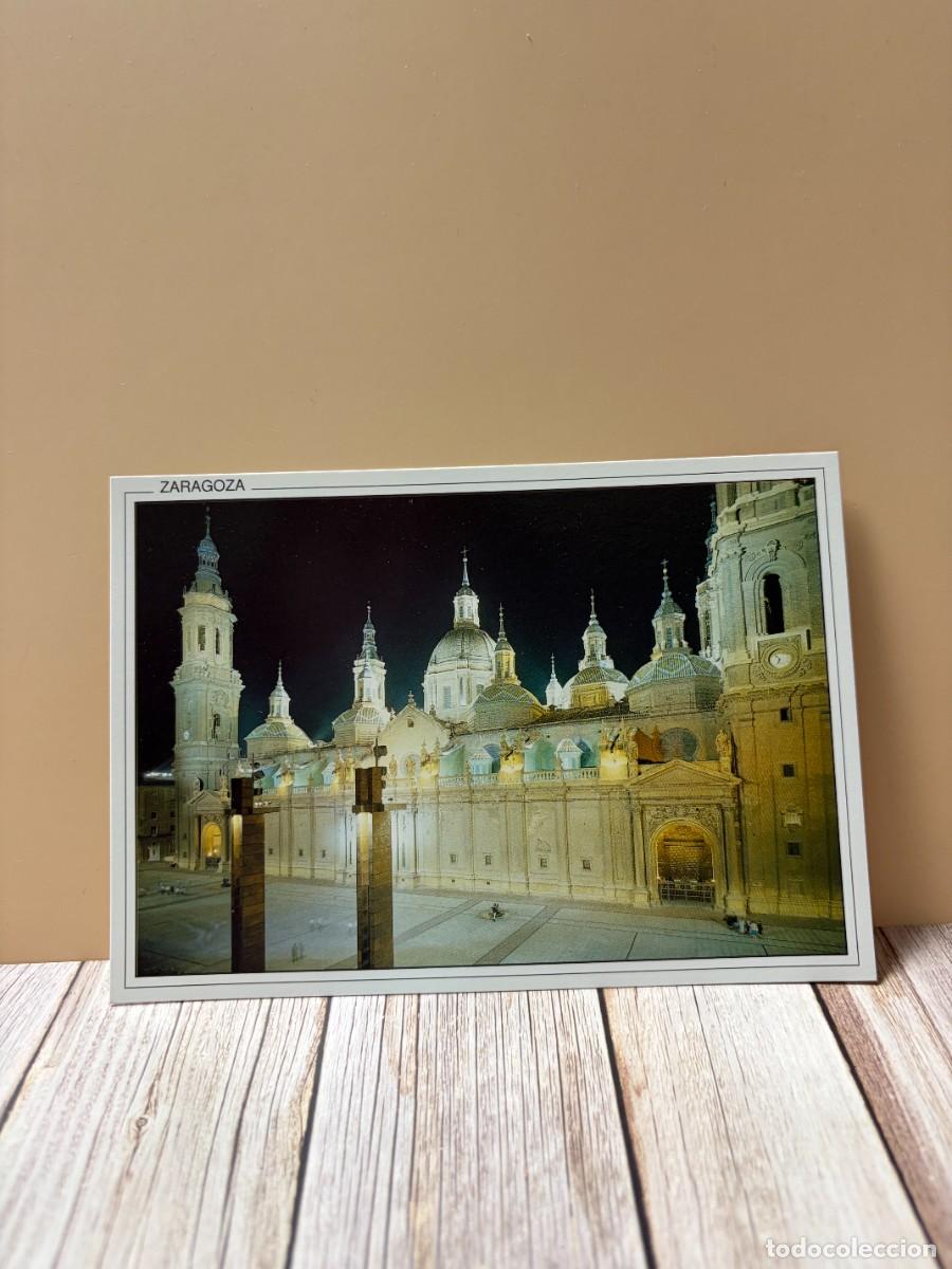 Postales: TARJETA POSTAL. ZARAGOZA. 353.- BAS&Iacute;LICA NTRA. SRA. DEL PILAR. EDICIONES ARRIBAS