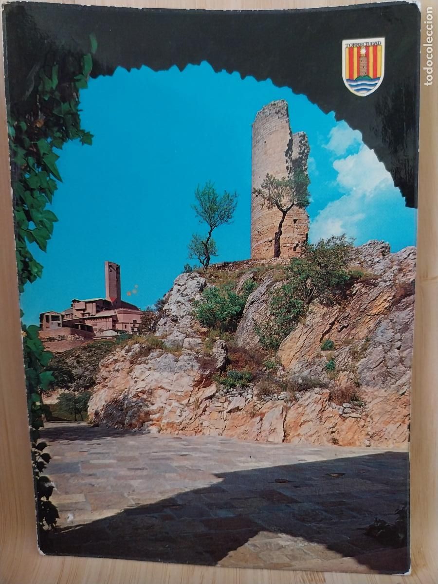Postales: TORRECIUDAD HUESCA TORRE MEDIEVAL CENTRO FORMACION PROFESIONAL ED SICILIA 7 ESCRITA