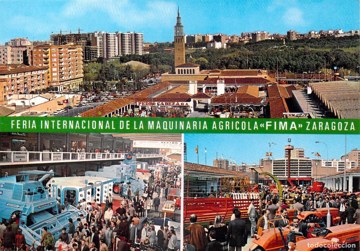 Postales: Postal de la Feria Internacional de la Maquinaria Agr&iacute;cola FIMA Zaragoza
