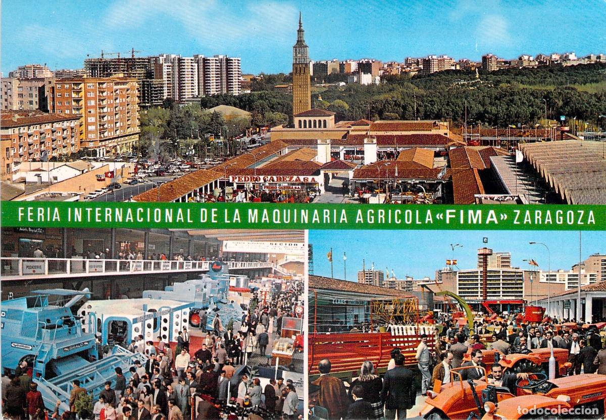 Postales: Postal de la Feria Internacional Maquinaria Agr&iacute;cola FIMA Zaragoza
