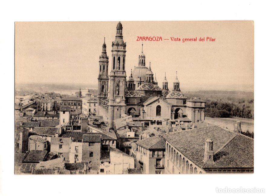 Postales: ZARAGOZA.- VISTA GENERAL DEL PILAR.