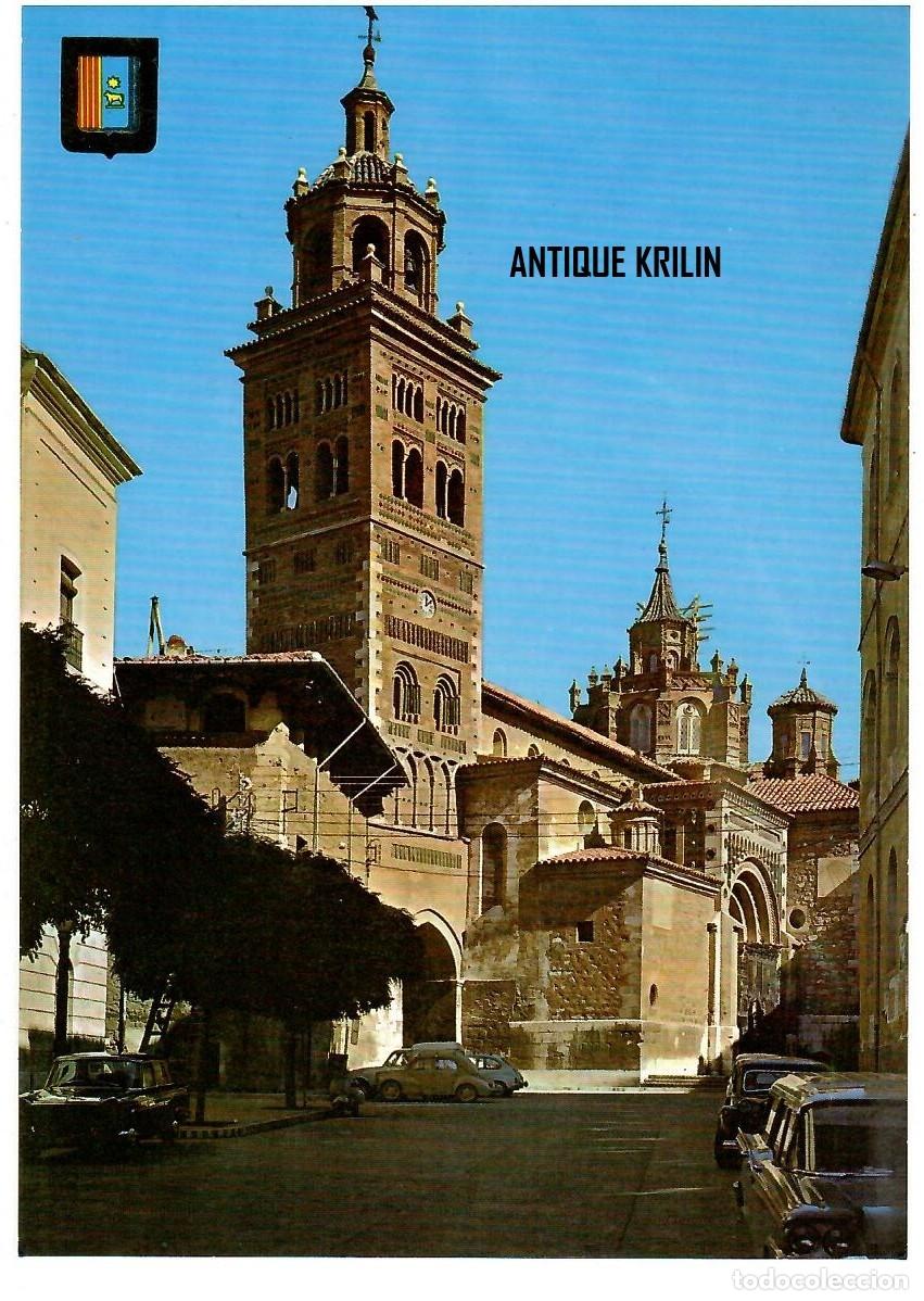 Postales: TERUEL N&ordm; 44 CATEDRAL / SEGUNDA COLECCION CATEDRALES ESCUDO DE ORO / SIN FRANQUEAR