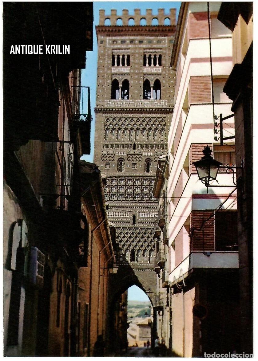 Postales: TERUEL N&ordm; 677 TORRE DEL SALVADOR / EDICIONES PARIS / SIN FRANQUEAR