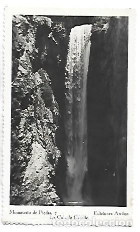 Postales: &rdquo; LA COLA DEL CABALLO &rdquo;, MONASTERIO DE PIEDRA / ZARAGOZA - Foto 1