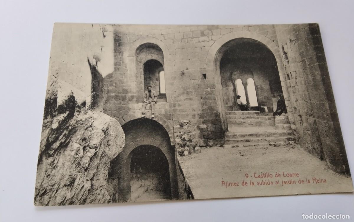 Postales: CASTILLO DE LOARRE , POSTAL ANTIGUA , BLANCO Y NEGRO