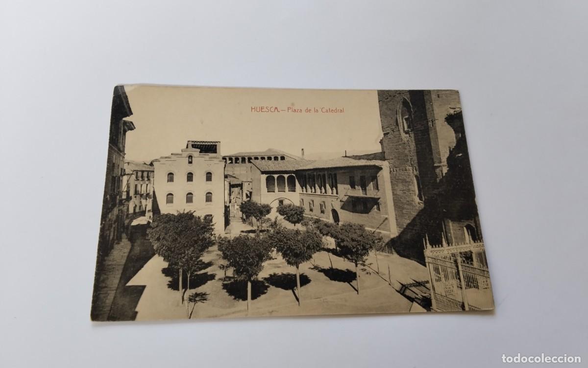 Postales: HUESCA , POSTAL ANTIGUA , BLANCO Y NEGRO - Foto 1
