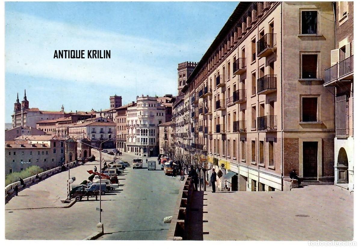 Postales: TERUEL N&ordm; 6 CARRETERA DE VALENCIA Y OVALO / EDICIONES SICILIA / SIN FRANQUEAR
