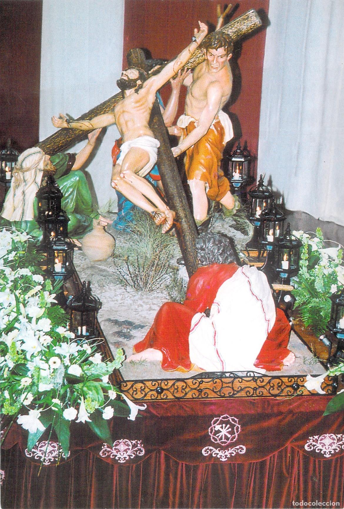 Postales: Postal Hermandad de la Crucifixi&oacute;n del Se&ntilde;or Zaragoza Semana Santa