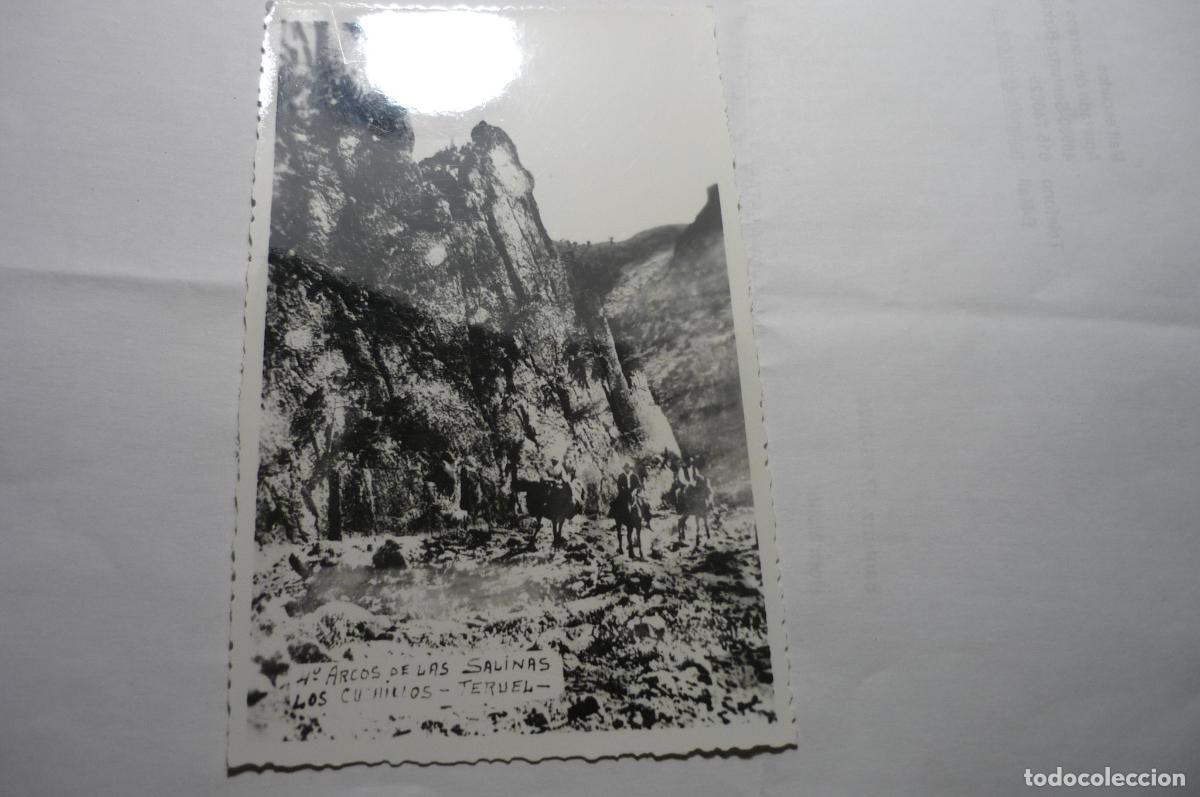 Postales: postal teruel arco salina -los cuchillos cm