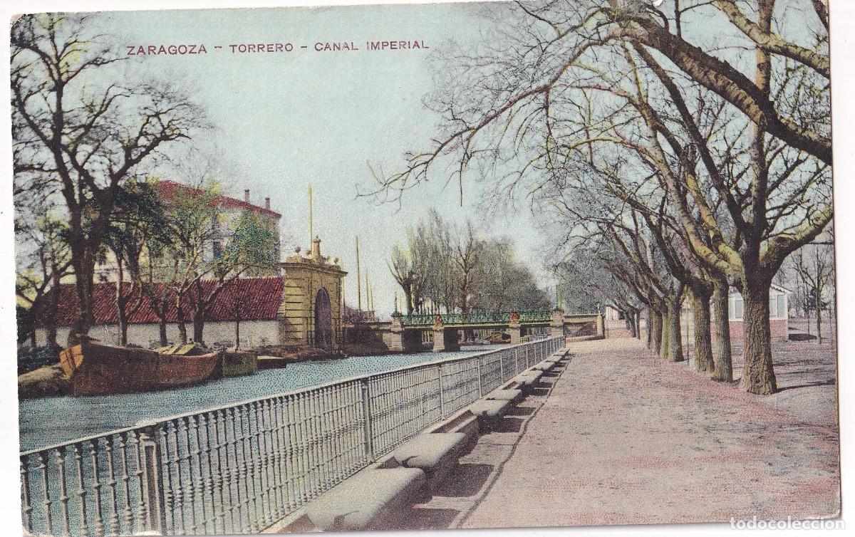Postales: Zaragoza Torrero. Canal Imperial 14 Samsot y Misse Hermanos Sin circular.