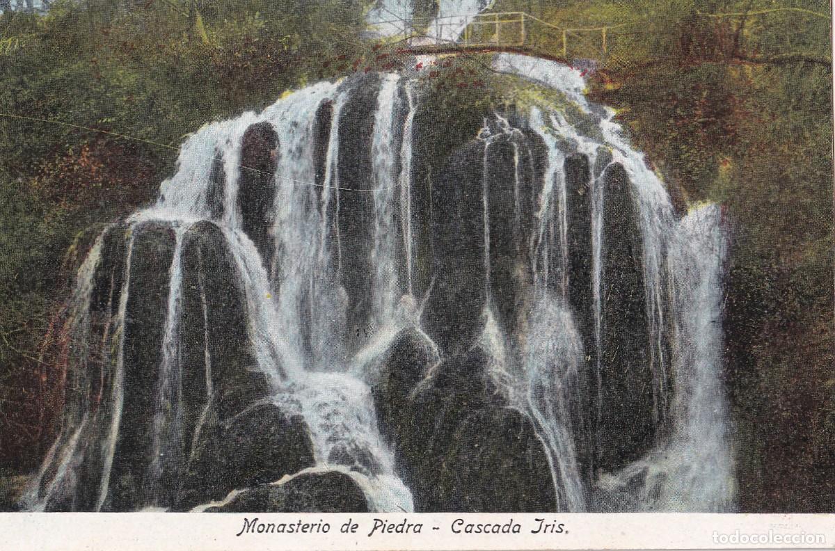 Postales: Monasterio de Piedra. Cascada Iris . Clich&eacute; M. Arribas. Sin circular Zaragoza.