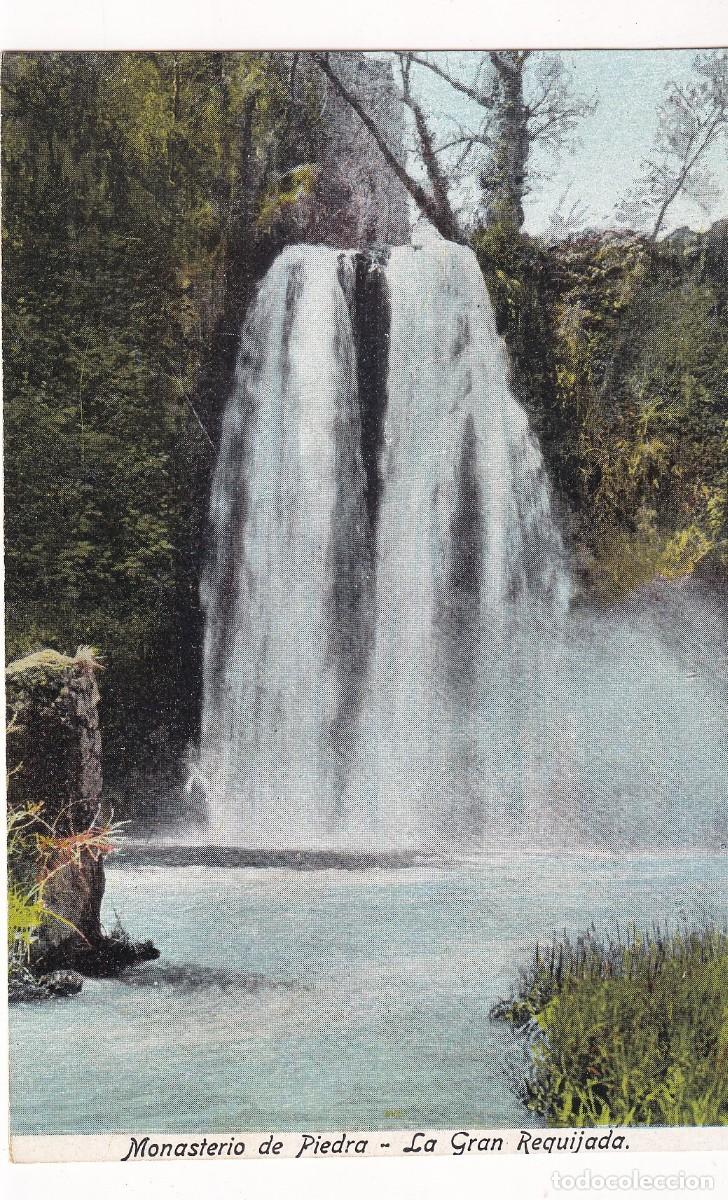 Postales: Monasterio de Piedra. La Gran Requijada Clich&eacute; M. Arribas. Sin circular Zaragoza.