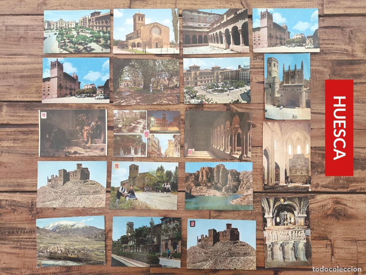 Postales: Lote 151 postales Huesca Barbastro Jaca Bielsa Panticosa Astun Candanchu Benasque Pirineo Aragon&eacute;s..