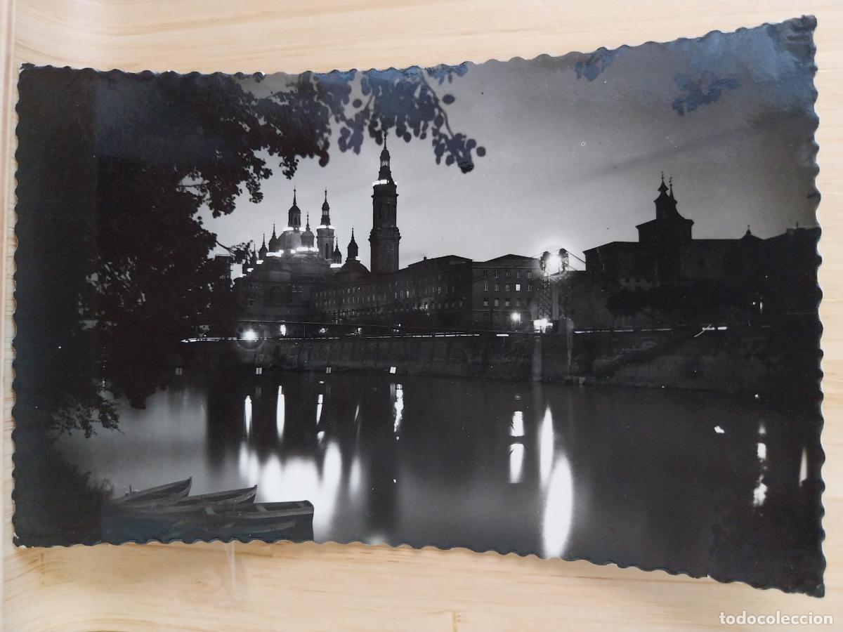 Postales: PILAR RIO EBRO ED DARVI 10 CIRCULADA NOCTURNA