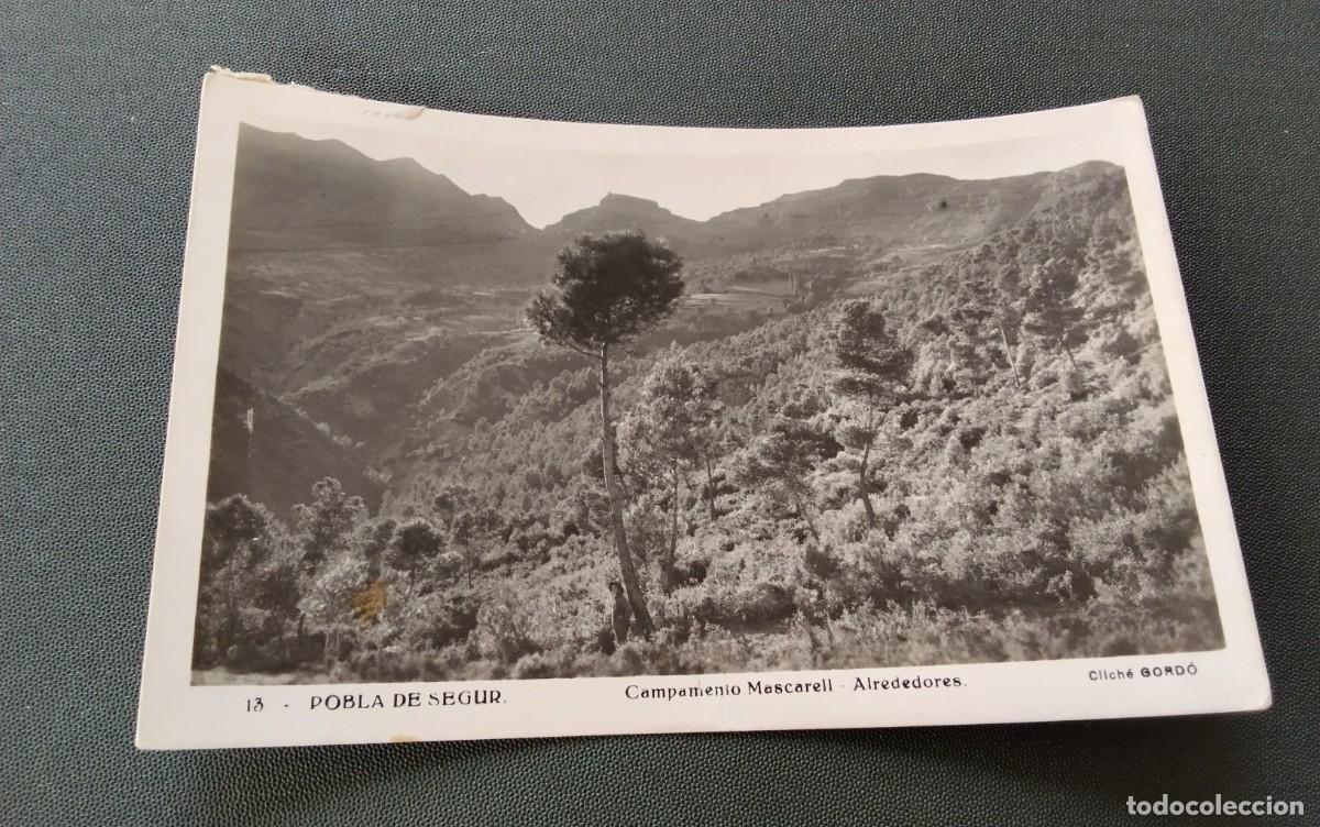 Postales: POBLA DE SEGUR , POSTAL ANTIGUA , BLANCO Y NEGRO