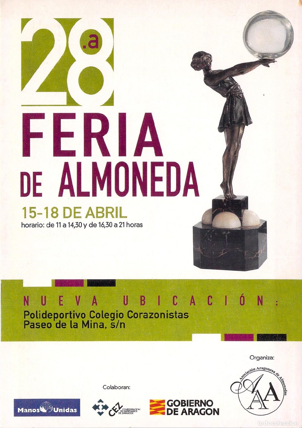 Postales: Postal Publicitaria de la 28&ordf; Feria de Almoneda de Zaragoza