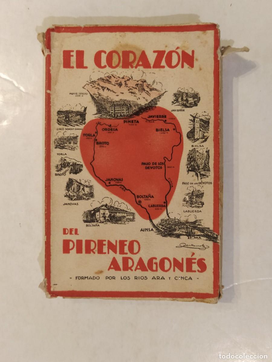 Postales: EL CORAZON DEL PIRINEO ARAGONES - BLOC DE 36 POSTALES ANTIGUAS - ZERKOWITZ FOTO -(116.210)
