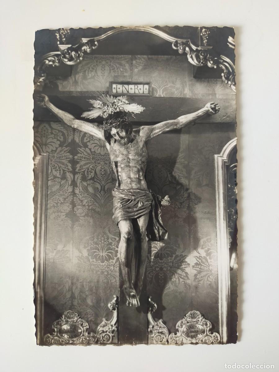 Postales: Tarjeta Postal ZARAGOZA: Bas&iacute;lica del Pilar. Sto. Cristo de los Milagros - Edic. Garc&iacute;a Garrabella